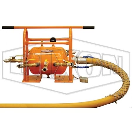 Dixon Air Tank Receiver Manifold with King Safety Whipsock 1217AR-4AK-KSW